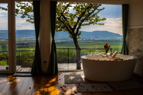 Romantic Rose Viewhouse – Zebegény