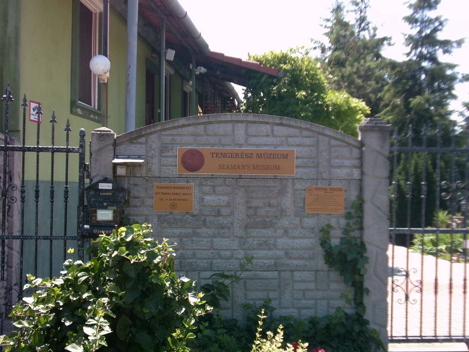 Maklár – településkép